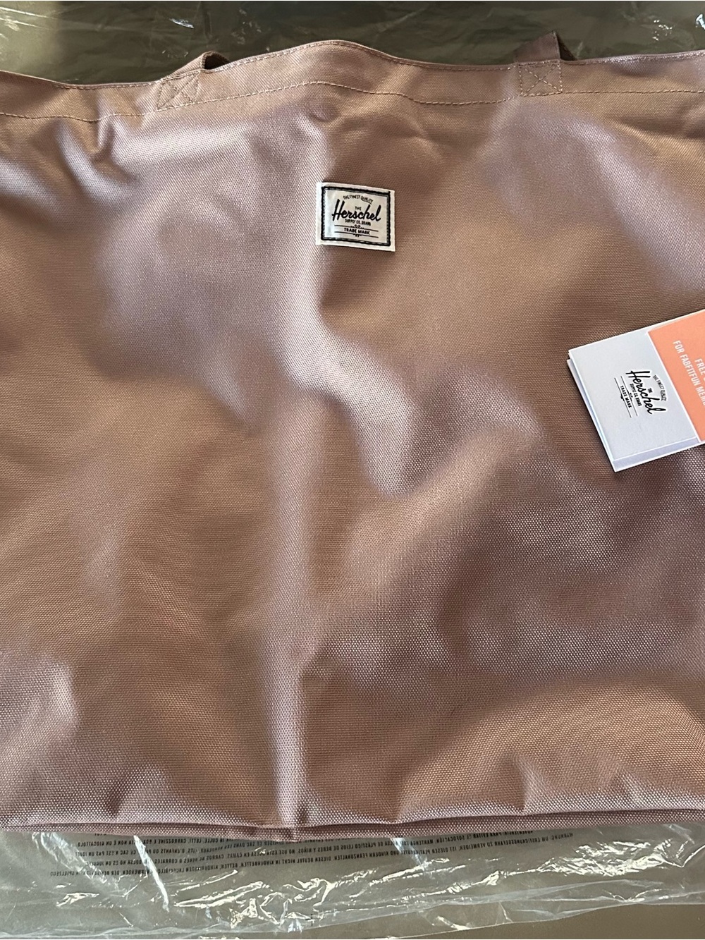 Herschel Supply Company Tote Bag in Dusty Rose